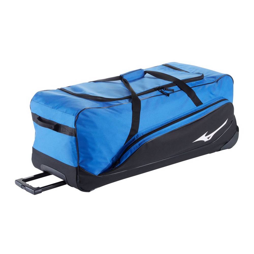 Mochila Mizuno Baseball MX Equipment Wheel G2 - Homem - Azul Marinho - NAVDH7036